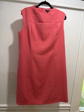 The Limited Sleeveless Pink Shift Dress